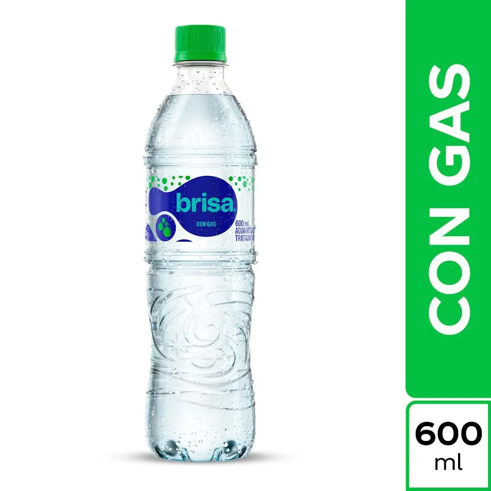 Agua Brisa Gas 600 Ml