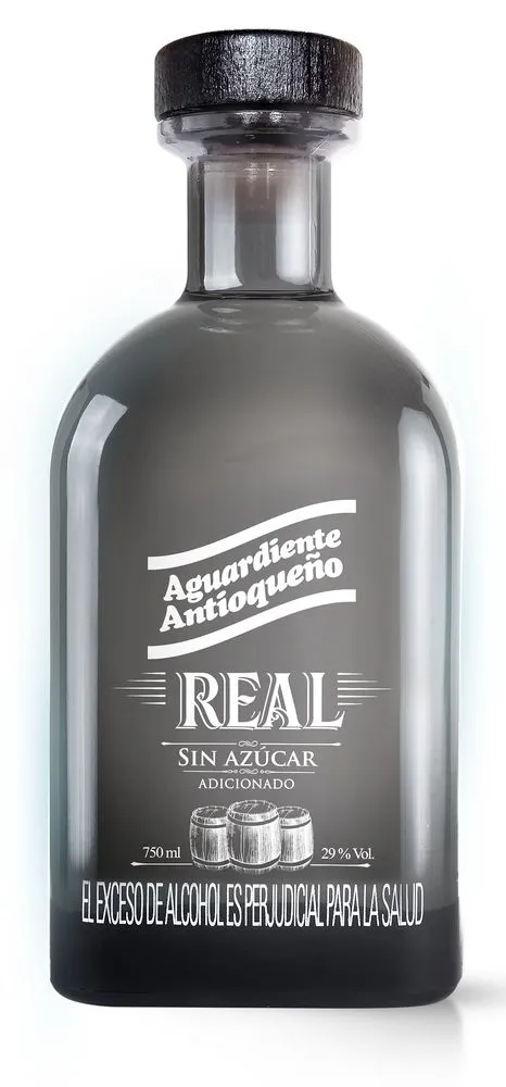 Aguardiente Antioqueño Real Sin Azucar 750 Ml