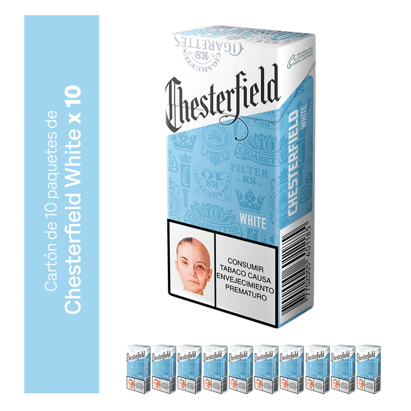 Cigarrillo Chesterfield White Media