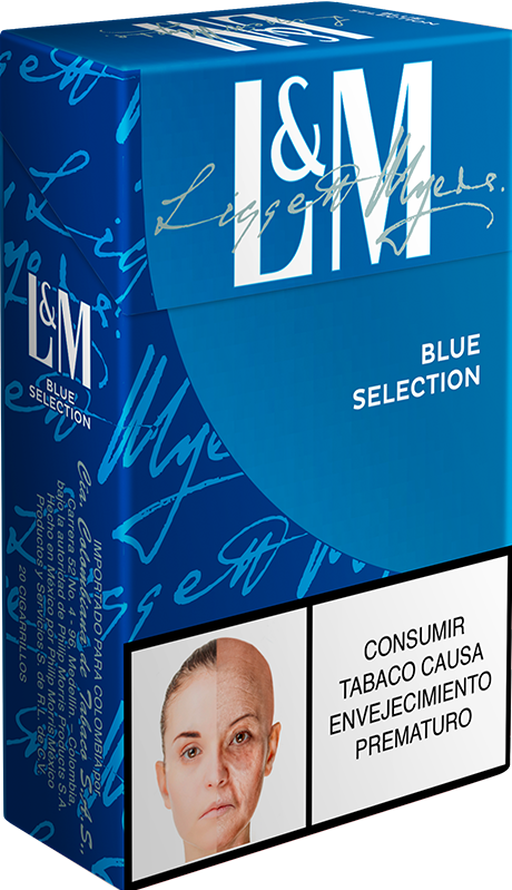 Cigarrillo L&M  Blue Media