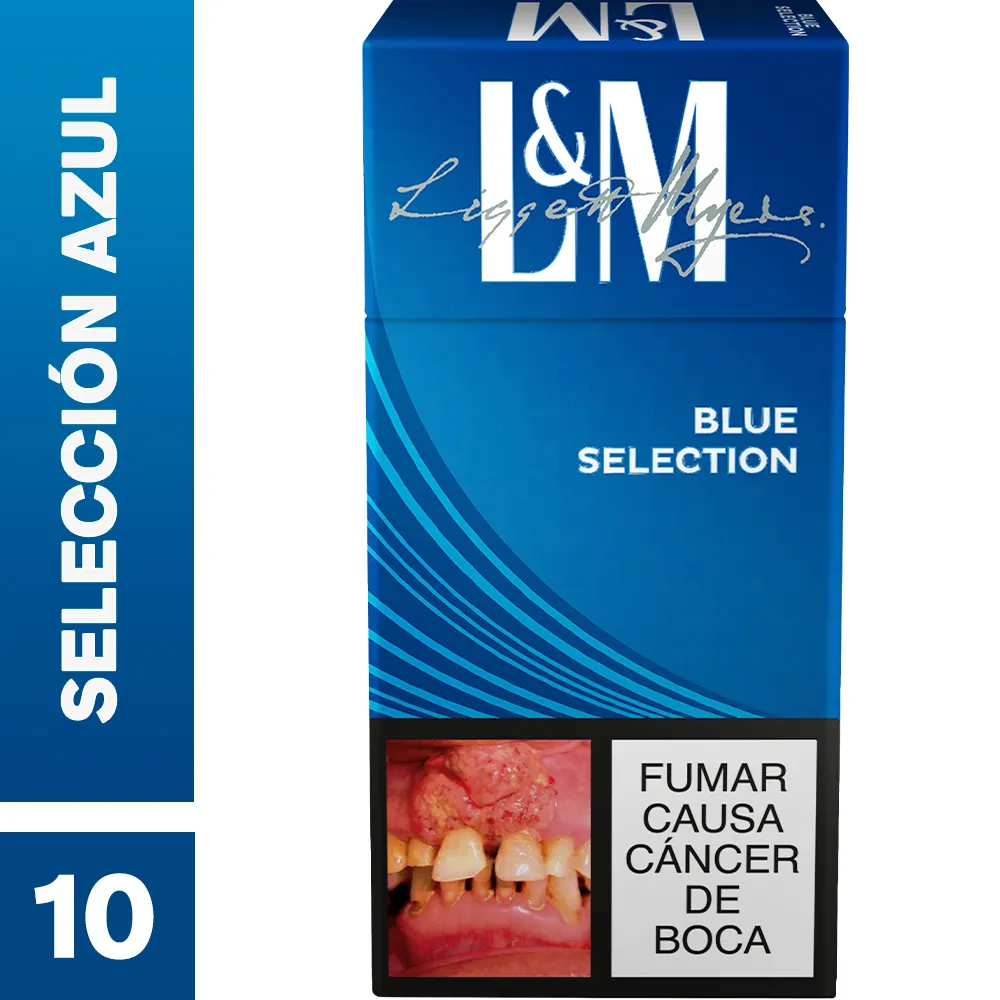 Cigarrillo L&M Blue Cajetilla