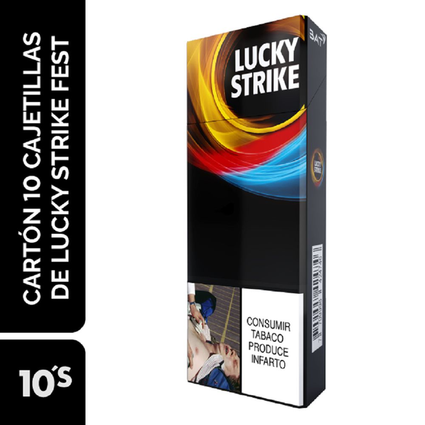 Cigarrillo Lucky Strike Fest Media