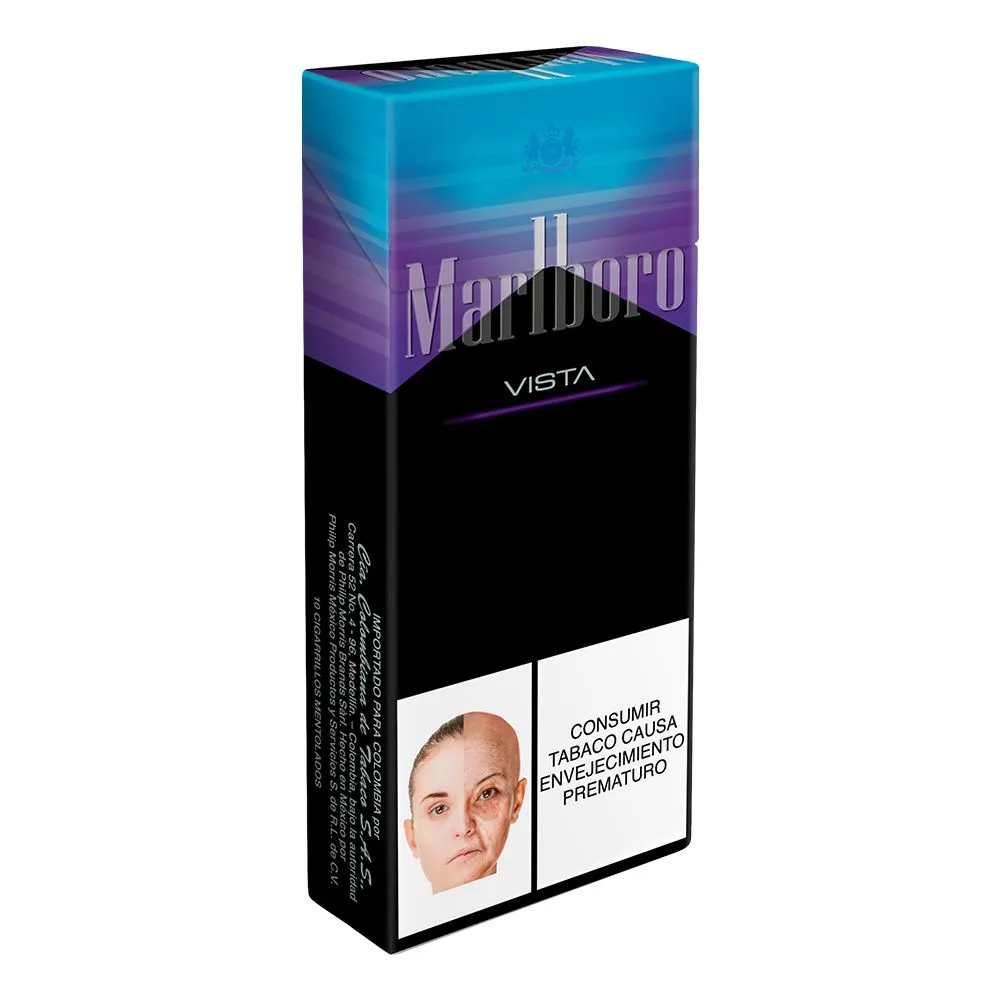 Cigarrillo Marlboro Ice Fusion Cajetilla Azul Morado