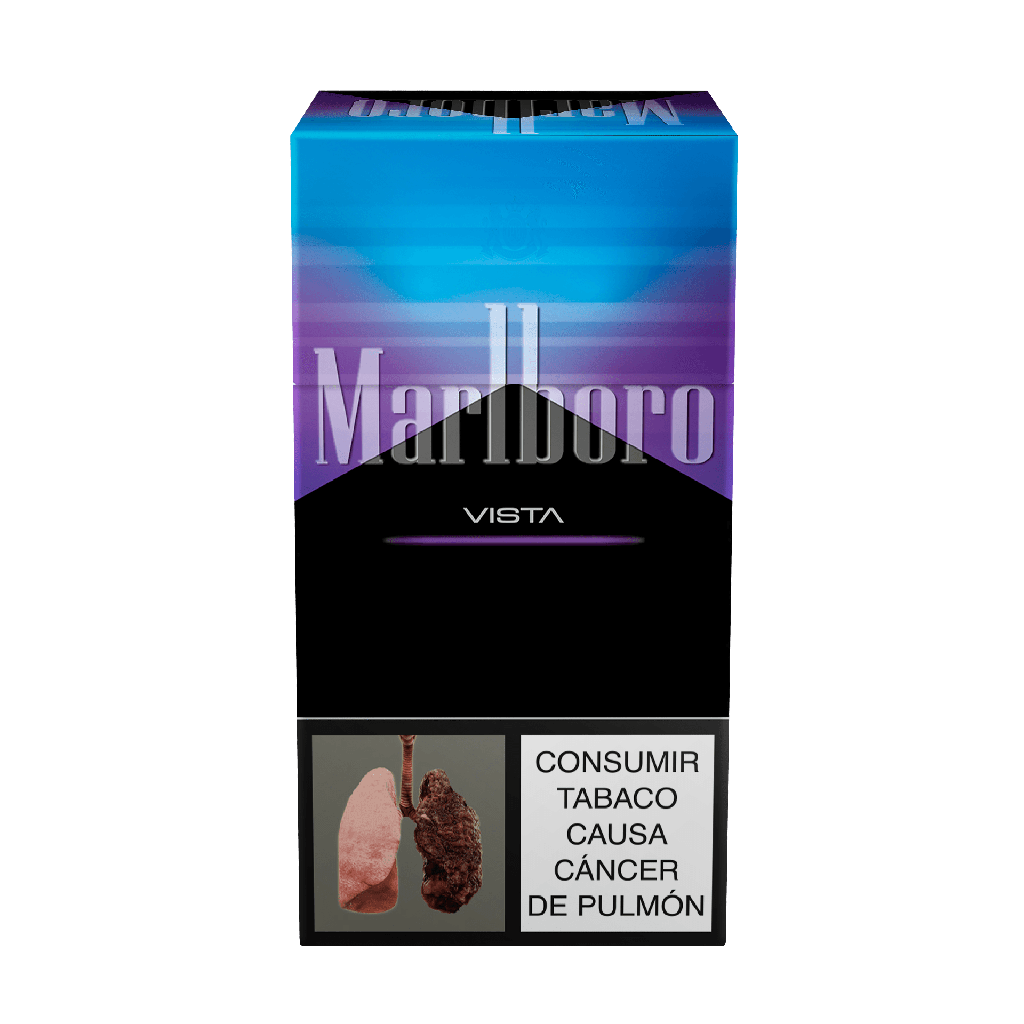 Cigarrillo Marlboro Morado Azul Media
