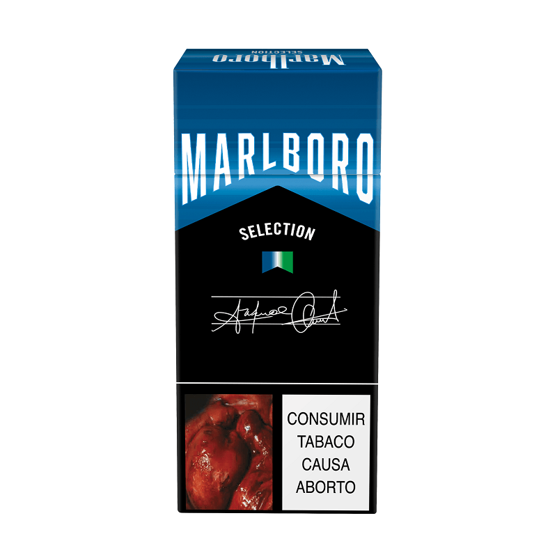 Cigarrillo Marlboro Verde Azul Cajetilla