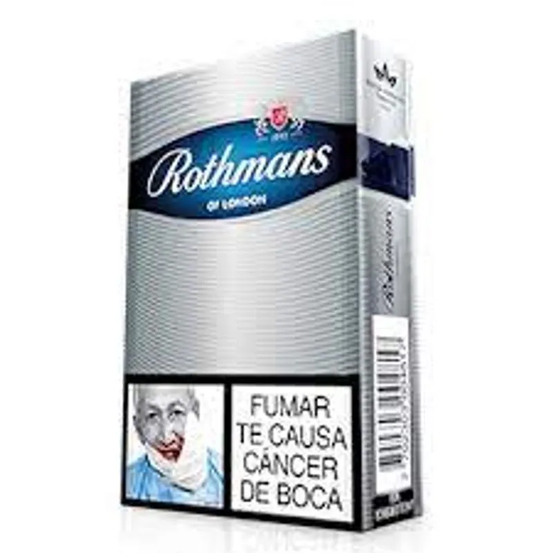 Cigarrillo Rothmans Gris Cajetilla
