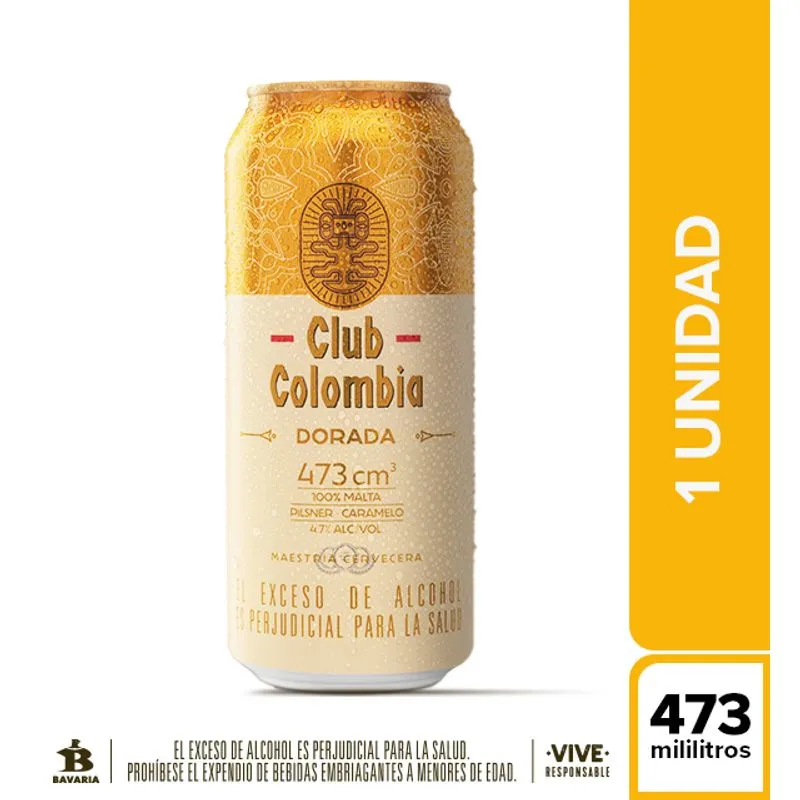 Club Colombia Dorada Lata 473ml