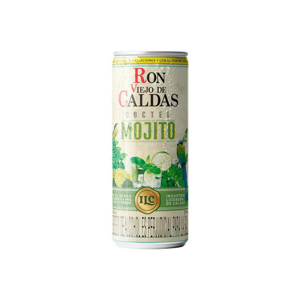 Coctel Mojito Caldas Lata 295 Ml