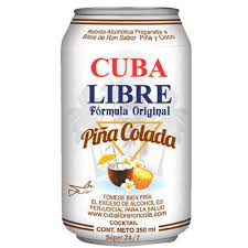 Cuba Libre Piña Colada Lata 350 Ml