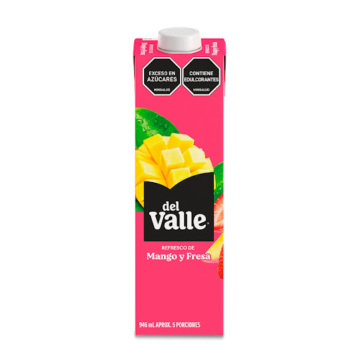 Del Valle Frutal Mango Fresa Tetra 946 Ml