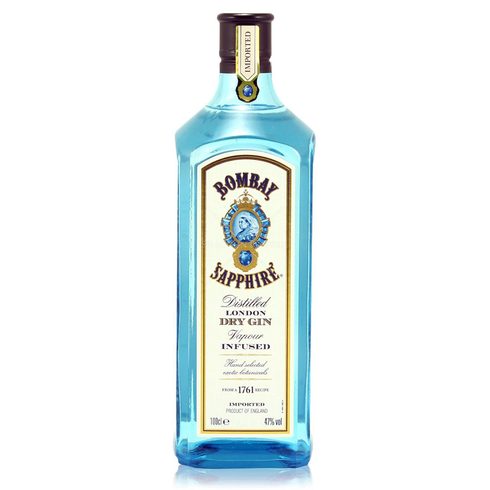 Ginebra Bombay Saphire Disthilled London 1000Ml