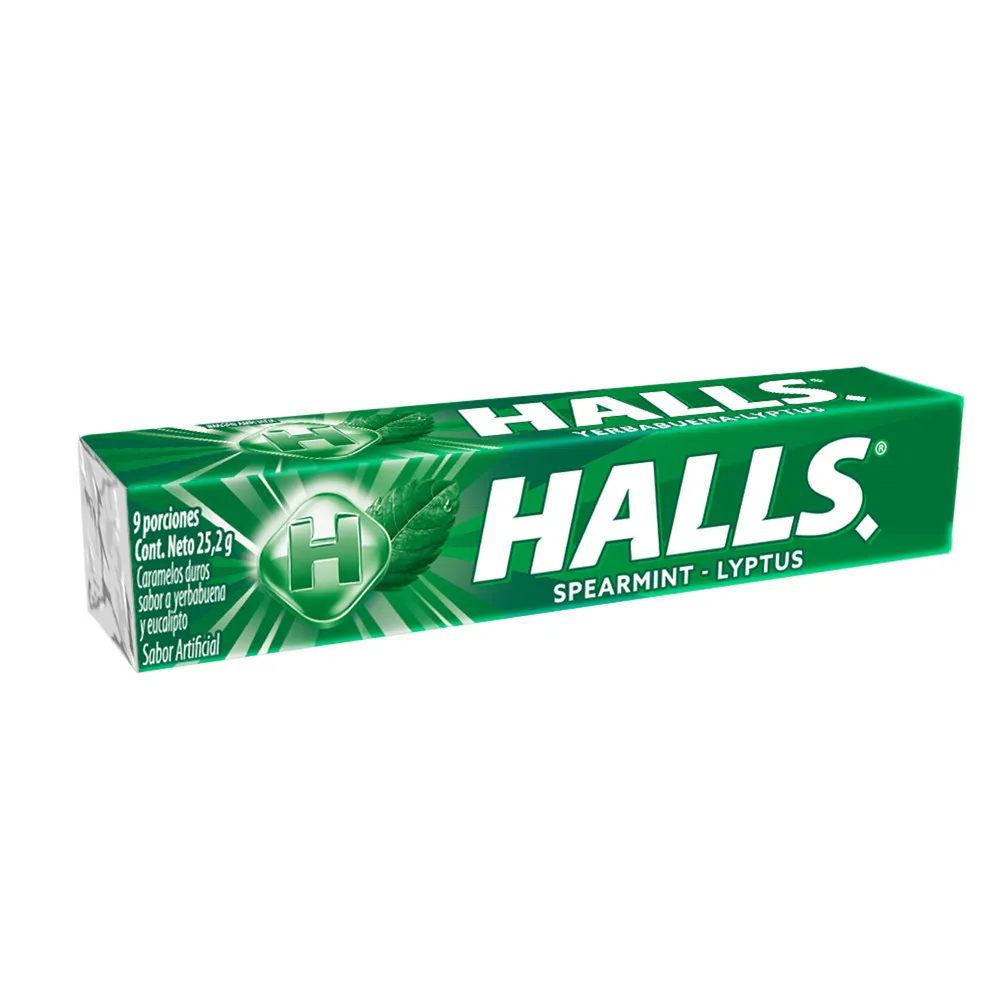 Halls Barra Yerbabuena 25,2g
