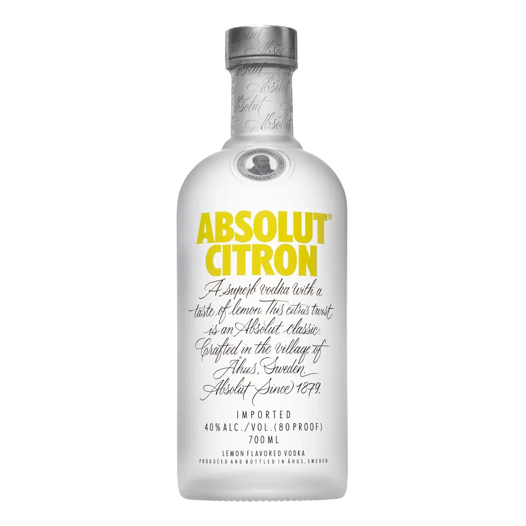 Vodka Absolut Citron 700 Ml