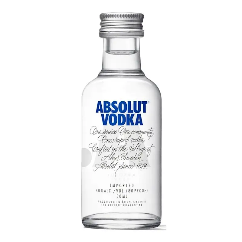 Vodka Absolut Original Mini 50Ml