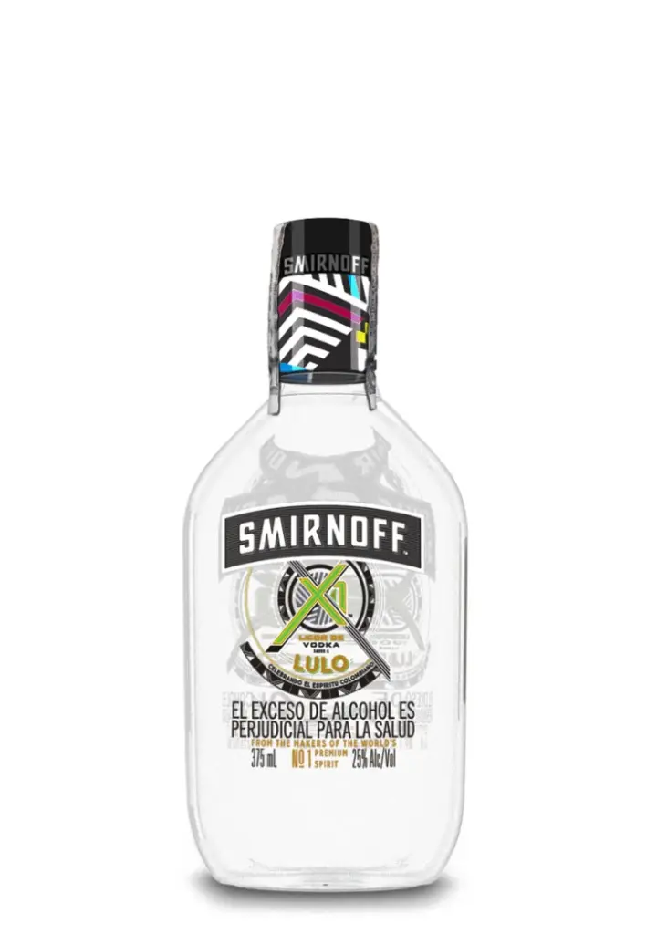 Vodka Smirnoff Lulo Sin Azucar 375 Ml