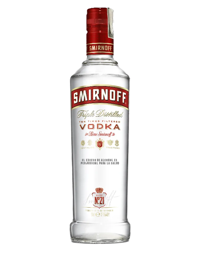Vodka Smirnoff Red Botella 700ml