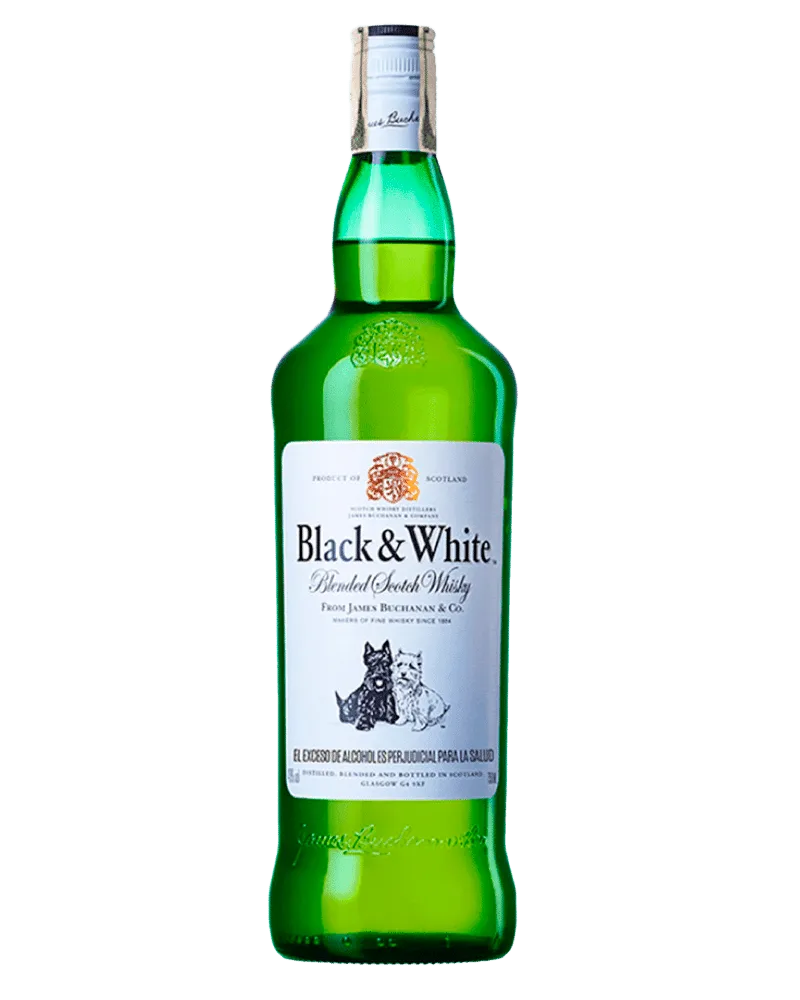 Whisky Black & White X 1000 Ml