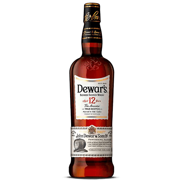 Whisky Dewars 12 años 750ml