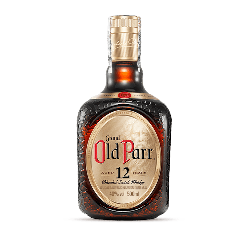 Whisky Old Parr 12 Años 500 Ml