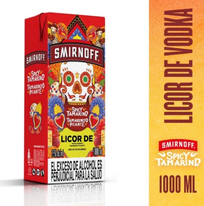 Smirnoff Spicy Tamarindo Tetra 1000 ml