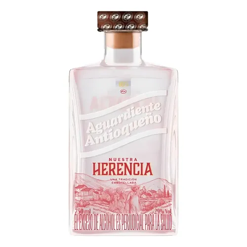 [ARH0750] Aguardiente Antioqueño Rojo Herencia 750ml