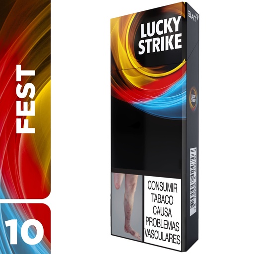 [CI00008] Cigarrillo Lucky Strike Fest Cajetilla