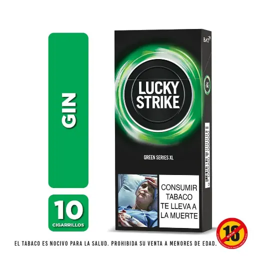 [CI00036] Cigarrillo Lucky Strike Gin Media