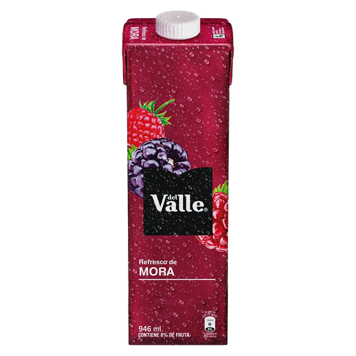 [GA00502] Del Valle Frutal Mora Tetra 946 Ml