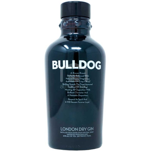 [GN00018] Ginebra Bulldog London Dry Gin 750 Ml