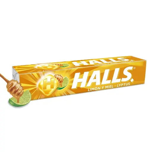 [DE002058] Halls Barra Limón y Miel 25,2g