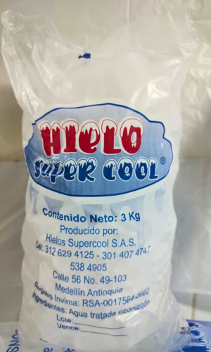 [AG00027] Hielo Super Cool 3 Kg