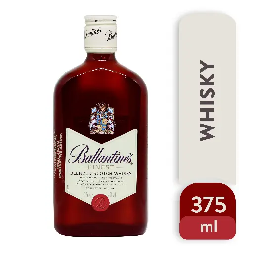 [WH00023] Whisky Ballantines Finest Azul Botella 375Ml
