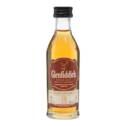 [WH00007] Whisky Glenfiddich 15 Años Mini 50 Ml